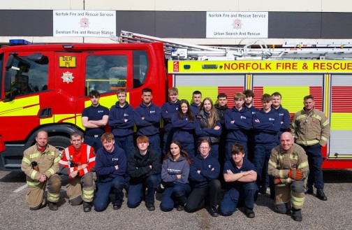Visit to Dereham Fire and Rescue Station